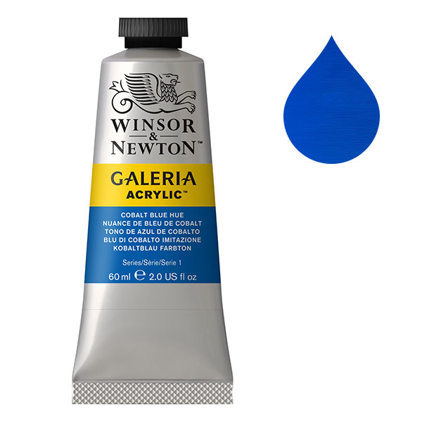 Winsor & Newton Galeria acrylverf 179 cobalt blue hue (60 ml) 2120179 410011 - 1