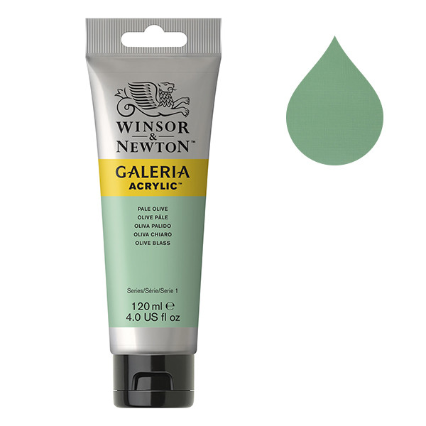 Winsor & Newton Galeria acrylverf 435 pale olive (120 ml) 410148 - 1