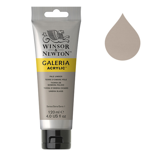 Winsor & Newton Galeria acrylverf 438 pale umber (120 ml) 2131438 410150 - 1