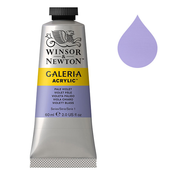 Winsor & Newton Galeria acrylverf 444 pale violet (60 ml) 2120444 410031 - 1