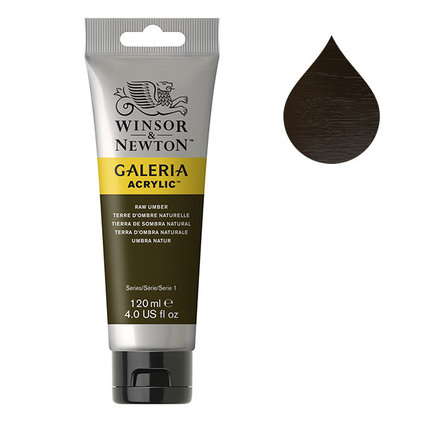 Winsor & Newton Galeria acrylverf 554 raw umber (120 ml) 410168 - 1