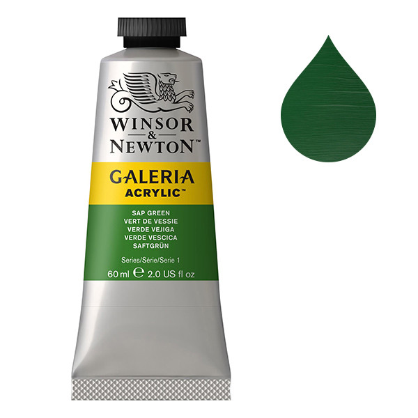 Winsor & Newton Galeria acrylverf 599 sap green (60 ml) 2120599 410050 - 1