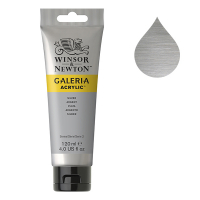 Winsor & Newton Galeria acrylverf 617 silver (120 ml) 2131617 410171