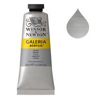 Winsor & Newton Galeria acrylverf 617 silver (60 ml) 2120617 410051