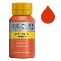 Winsor & Newton Galeria acrylverf 90 cadmium orange hue (500 ml) 2150090 410065