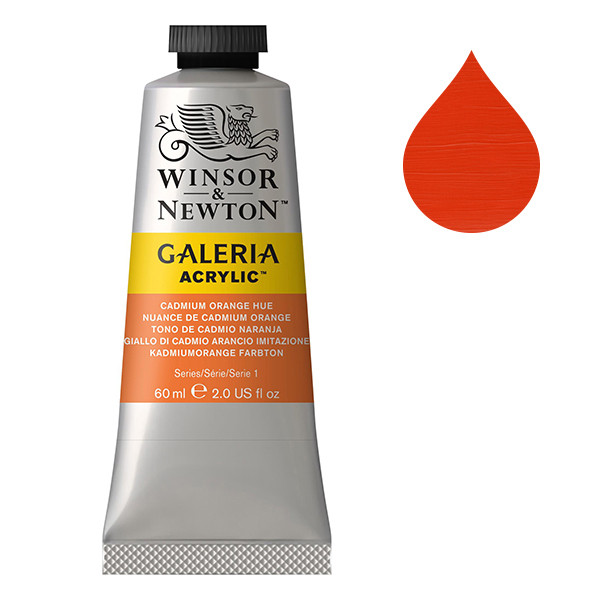 Winsor & Newton Galeria acrylverf 90 cadmium orange hue (60 ml) 2120090 410005 - 1