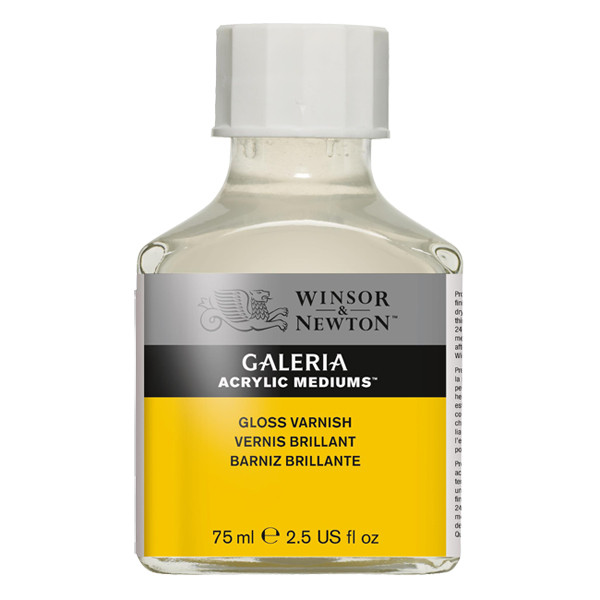 Winsor & Newton Galeria acrylvernis glanzend (75 ml) 3022801 410199 - 1