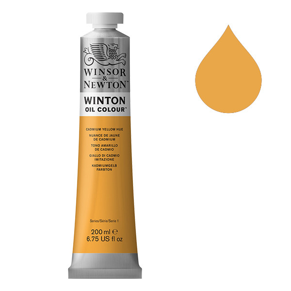 Winsor & Newton Winton olieverf 109 cadmium yellow hue (200ml) 1437109 410311 - 1