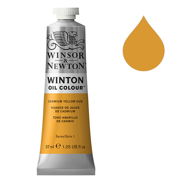 Winsor & Newton Winton olieverf 109 cadmium yellow hue (37ml) 1414109 410256 - 1
