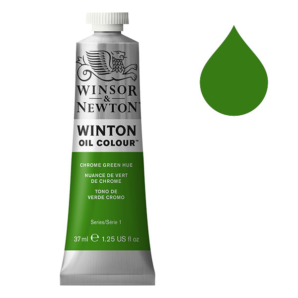 Winsor & Newton Winton olieverf 145 chrome green hue (37ml) 1414145 410259 - 1