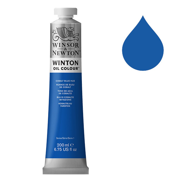 Winsor & Newton Winton olieverf 179 cobalt blue hue (200ml) 1437179 410316 - 1