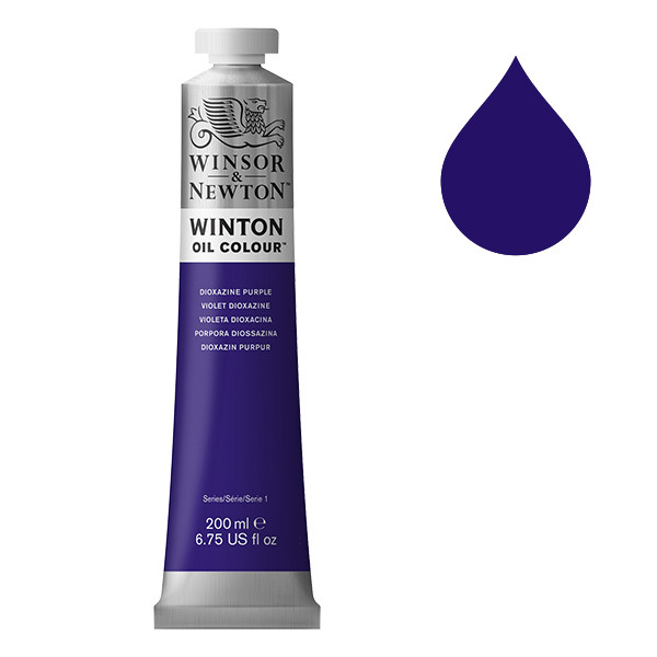 Winsor & Newton Winton olieverf 229 dioxazine purple (200ml) 1437229 410318 - 1