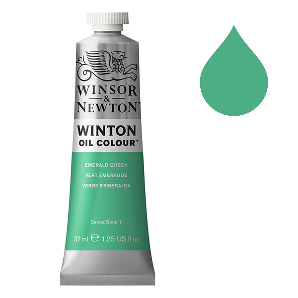 Winsor & Newton Winton olieverf 241 emerald green (37ml) 1414241 410264 - 1