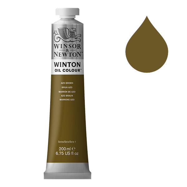 Winsor & Newton Winton olieverf 389 azo brown (200ml) 1437389 410354 - 1