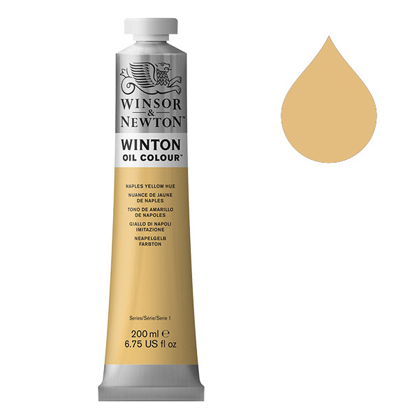 Winsor & Newton Winton olieverf 422 naples yellow hue (200ml) 1437422 410329 - 1