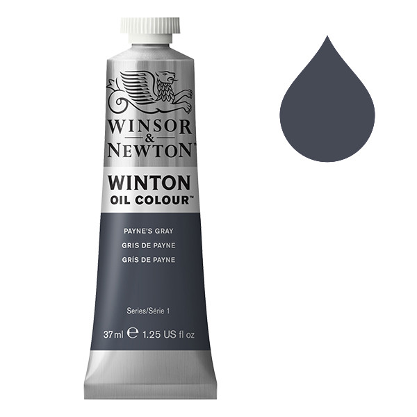 Winsor & Newton Winton olieverf 465 paynes grey (37ml) 1414465 410276 - 1