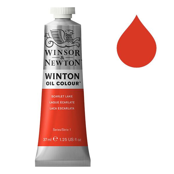 Winsor & Newton Winton olieverf 603 scarlet lake (37ml) 1414603 410287 - 1
