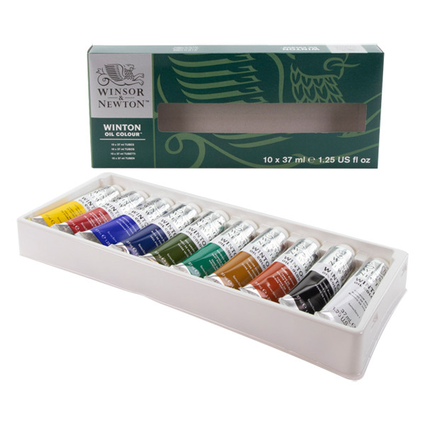 Winsor & Newton Winton olieverf tubes 37 ml (10 stuks) 1490619 1490698 410360 - 1