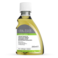 Winsor & Newton geraffineerde lijnolie (250 ml)