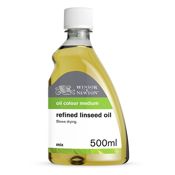 Winsor & Newton geraffineerde lijnolie (500 ml) 3049748 410367 - 1