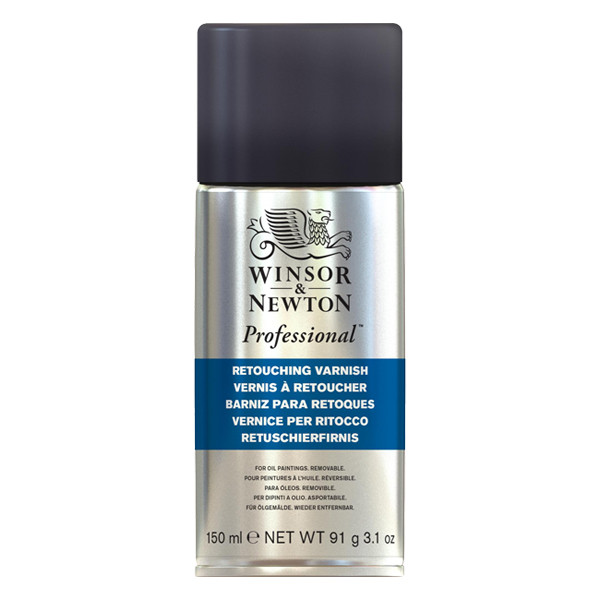 Winsor & Newton olieverf retoucheervernisspray (150 ml) 3034983 410400 - 1