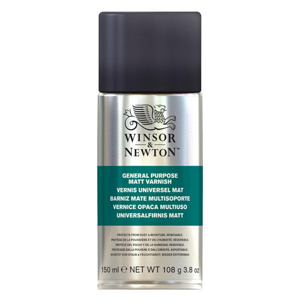 Winsor & Newton olieverf universele vernisspray mat (150 ml) 3034989 410429 - 1