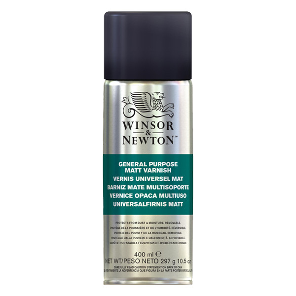 Winsor & Newton olieverf universele vernisspray mat (400 ml) 3041989 410430 - 1