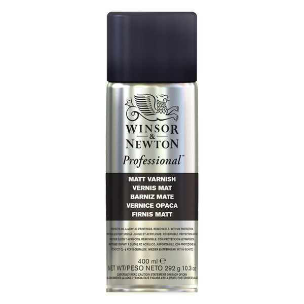 Winsor & Newton olieverf vernisspray mat (400 ml) 3041981 410393 - 1