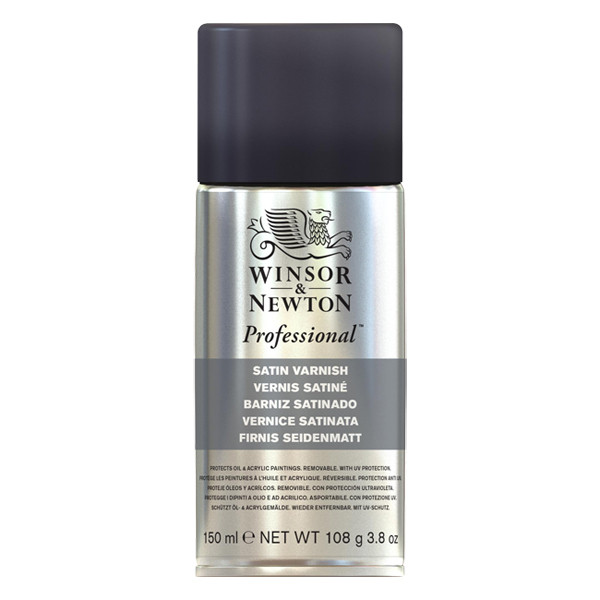 Winsor & Newton olieverf vernisspray satijnglans (150 ml) 3034984 410414 - 1