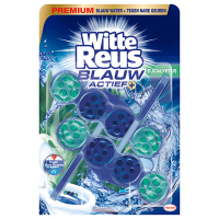 Witte Reus toiletblok Blauw Actief Eucalyptus (2 stuks á 50 gram) SRE00341