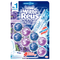 Witte Reus toiletblok Kracht Actief Lavendel (2 stuks á 50 gram) SRE00331