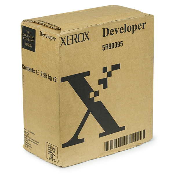 Xerox 005R90095 developer zwart 2 stuks (origineel) 005R90095 048112 - 1