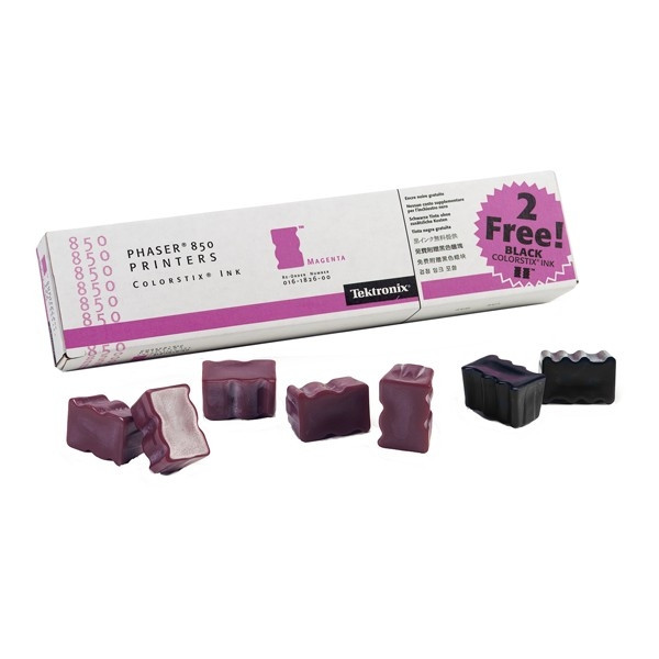 Xerox 016182600 colorstix 5 x magenta + 2 x zwart (origineel) 016182600 046583 - 1