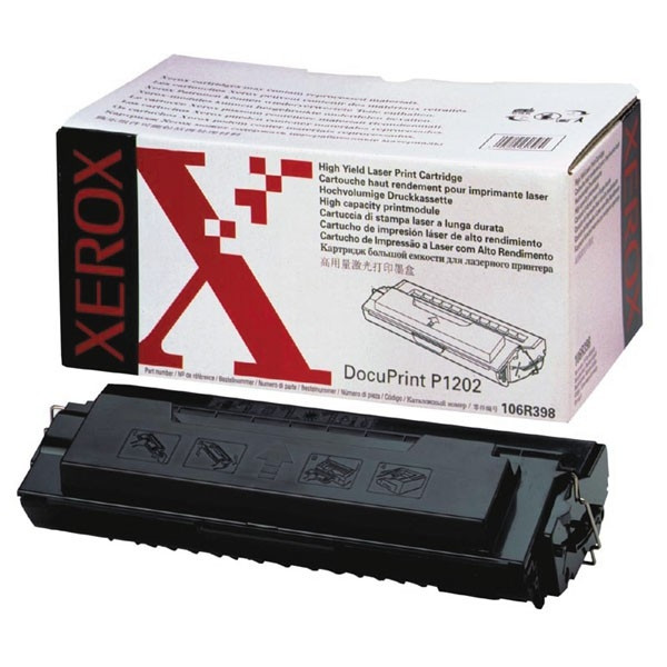 Xerox 106R00398 toner zwart (origineel) 106R00398 046680 - 1