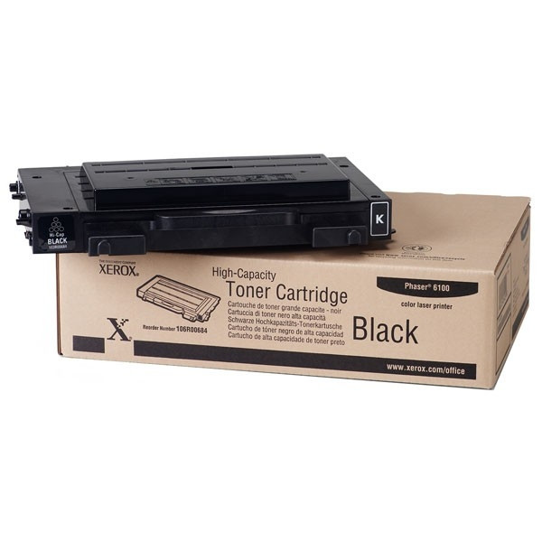 Xerox 106R00684 toner zwart hoge capaciteit (origineel) 106R00684 046707 - 1