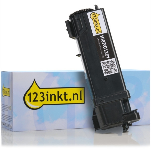 Xerox 106R01281 toner zwart (123inkt huismerk) 106R01281C 047367 - 1