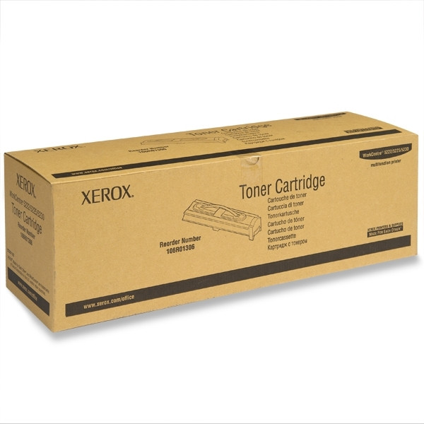 Xerox 106R01306 toner zwart (origineel) 106R01306 047548 - 1