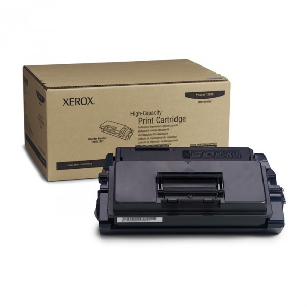Xerox 106R01371 toner zwart hoge capaciteit (origineel) 106R01371 047424 - 1