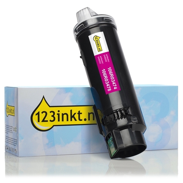 Xerox 106R03474 toner magenta (123inkt huismerk) 106R03474C 048085 - 1