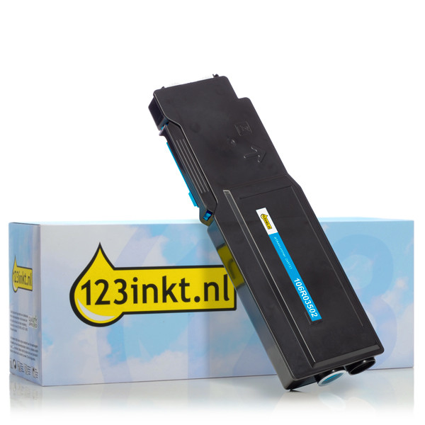 Xerox 106R03502 toner cyaan (123inkt huismerk) 106R03502C 048133 - 1