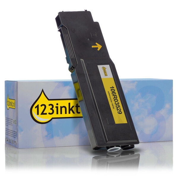 Xerox 106R03529 toner geel extra hoge capaciteit (123inkt huismerk) 106R03529C 048155 - 1