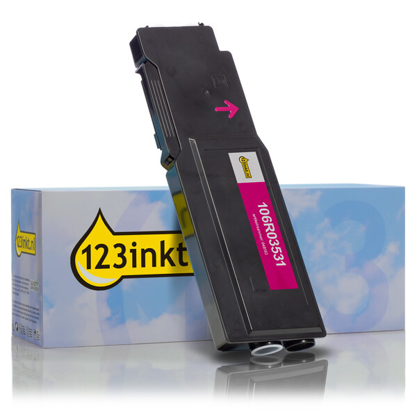 Xerox 106R03531 toner magenta extra hoge capaciteit (123inkt huismerk) 106R03531C 048153 - 1