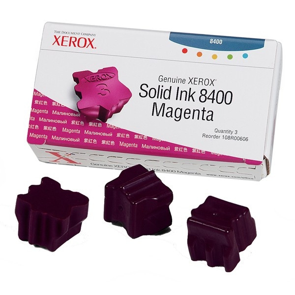Xerox 108R00606 solid ink magenta 3 stuks (origineel) 108R00606 046728 - 1