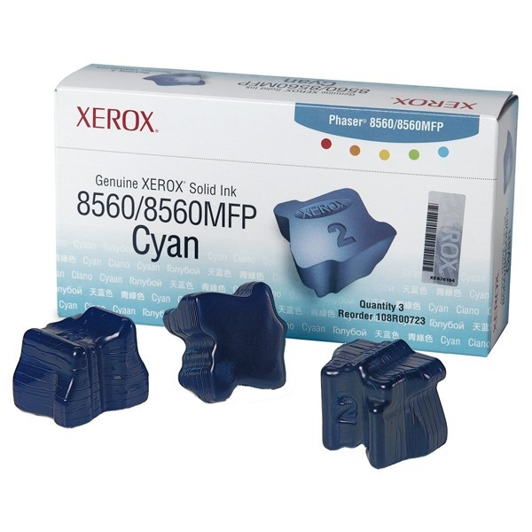 Xerox 108R00723 solid ink cyaan 3 stuks (origineel) 108R00723 047226 - 