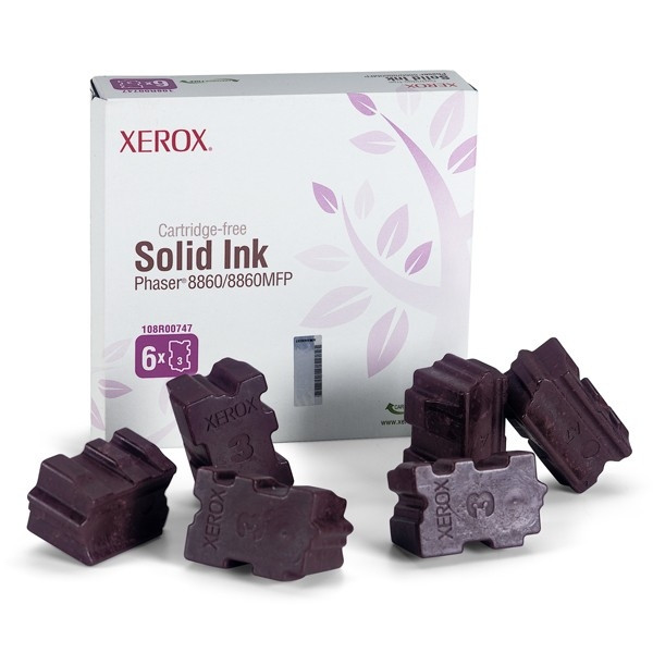 Xerox 108R00747 solid ink magenta 6 stuks (origineel) 108R00747 047370 - 