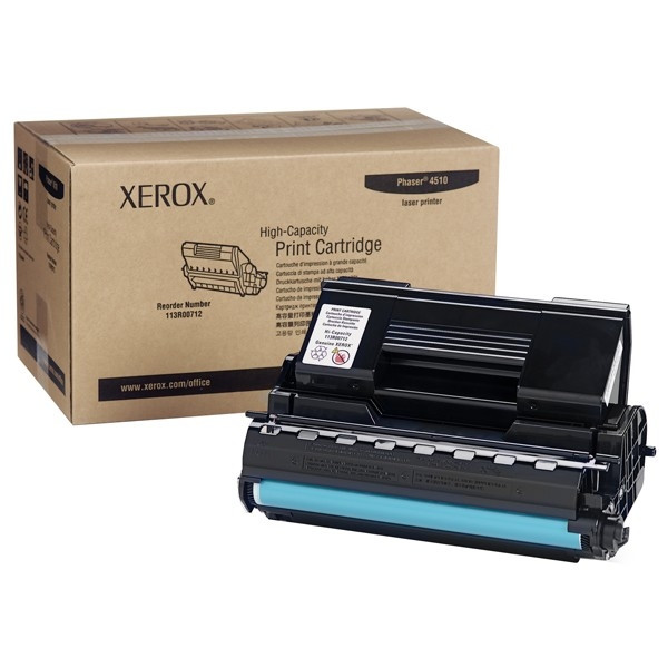 Xerox 113R00712 toner zwart hoge capaciteit (origineel) 113R00712 047272 - 1