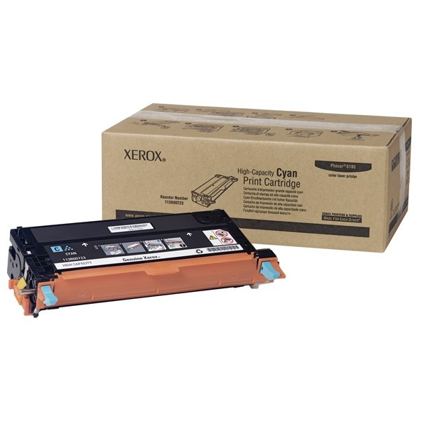 Xerox 113R00723 toner cyaan hoge capaciteit (origineel) 047216 - 1