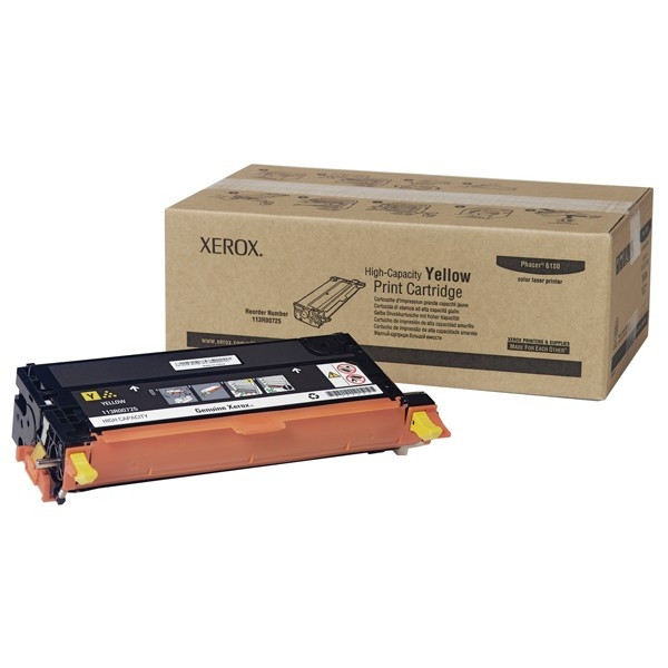 Xerox 113R00725 toner geel hoge capaciteit (origineel) 113R00725 047212 - 1