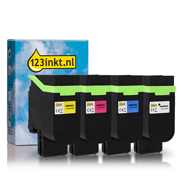 Xerox aanbieding: 006R04823, 20, 21, 22 zwart + 3 kleuren (123inkt huismerk) 132315 - 1