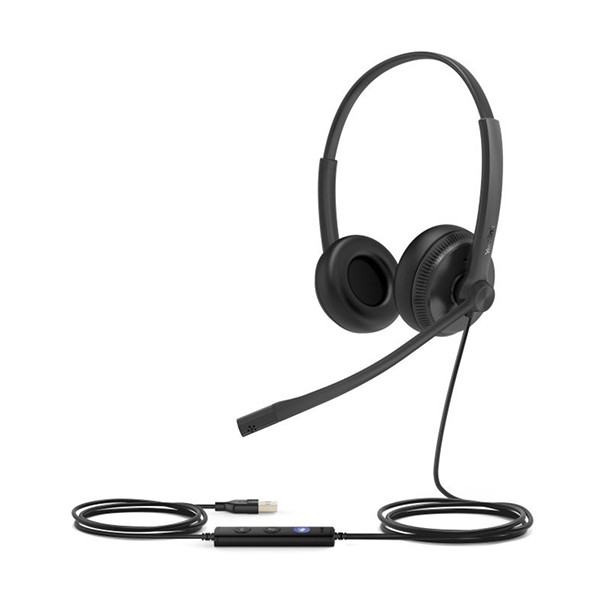 Yealink UH34 Dual - USB Teams bekabelde headset 510016 - 1